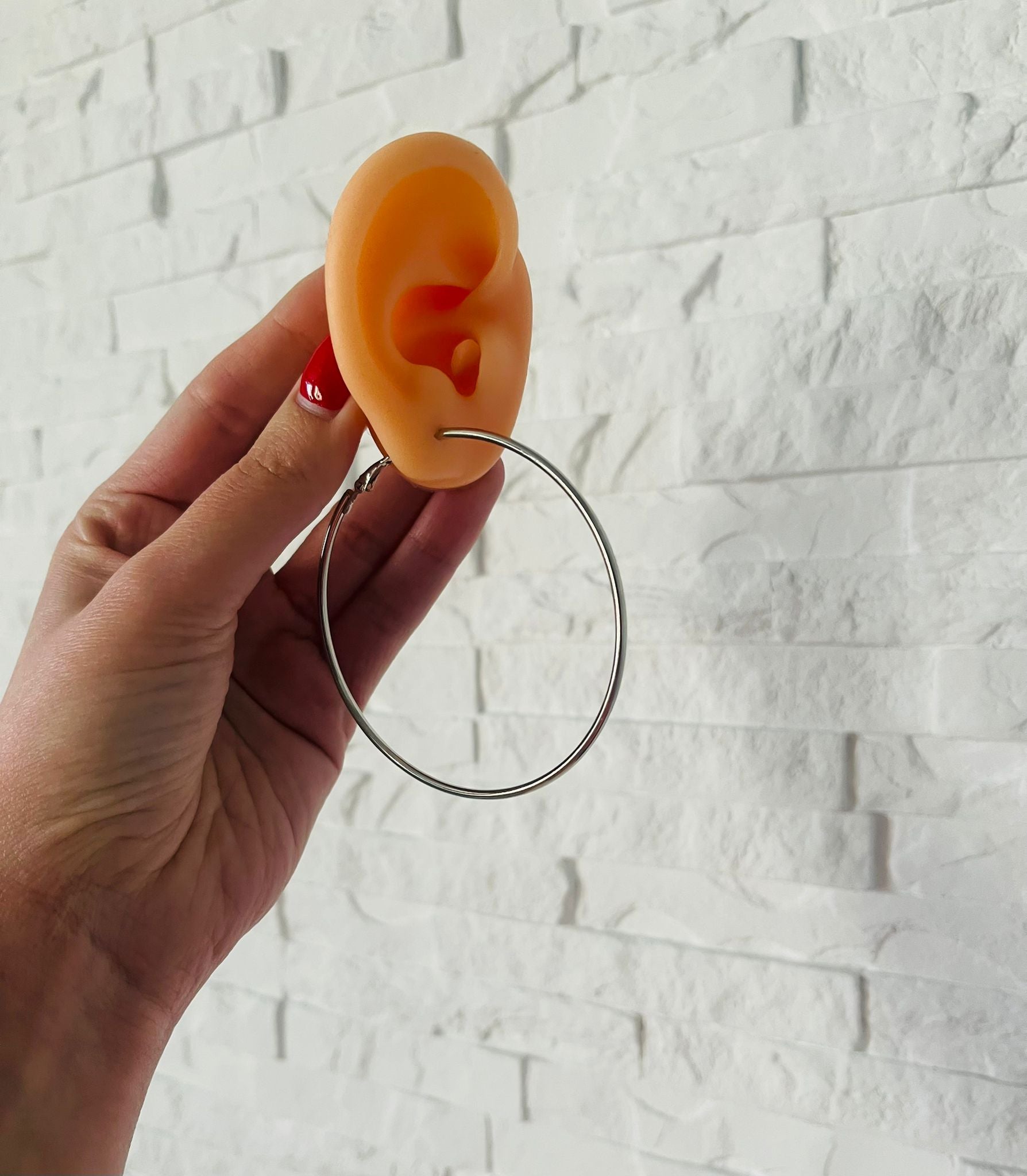 Kolczyki Koła Srebrne