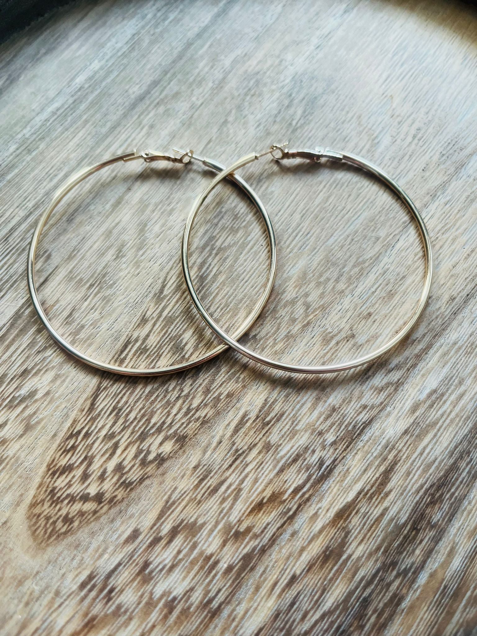 Kolczyki koła Złote